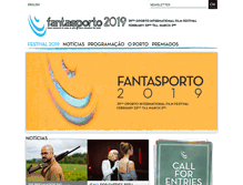 Tablet Screenshot of fantasporto.com